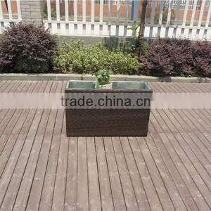 Outdoor 5 Pics Rattan Flowerpot Sets Garden Supplies thumbnail-6