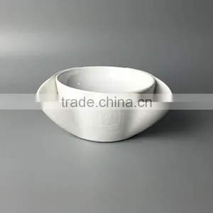 White Funny Custom Design Melamine Plastic Peanut Candy Bowl for Wedding thumbnail-1