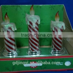LED Light Acrylic Colorful Candle Table Decoration for 2015 thumbnail-3