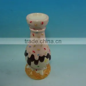 Newest Ceramic Blue And White Candle Holder thumbnail-1