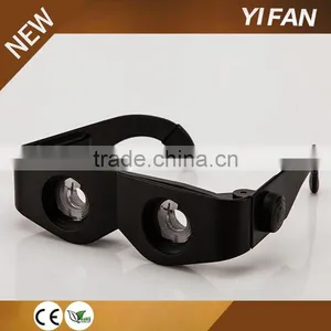 Hand Free Plastic Adjustable Magnifying Glassess Telescope Binoculars thumbnail-3