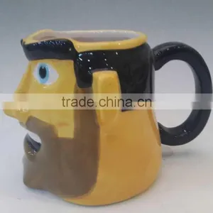 Cartoon 3d Mug for Kids, Ceramic 3d Mug Funny Mug, M&s Mug thumbnail-2