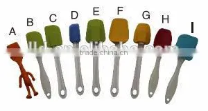 130087 2014 Hot Selling Silicone Spatula Set / Silicon Spatula / Wholesale Best Plastic Silicone Spatula thumbnail-1