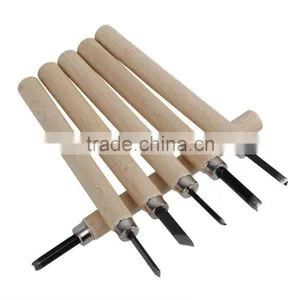 6pcs Gravers Wood Carving Lathe Steel Knife Detail Chisel Hand Woodcut Craft Tools thumbnail-1