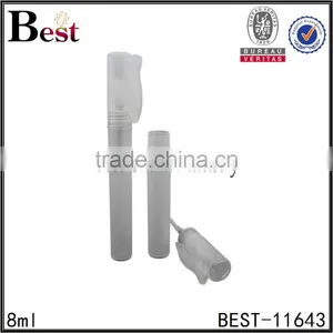 2017 New Products 8ml Cosmetic Perfume Spray Bottle White Color Perfume Spray Bottle Pen Refill Perfume Bottle Glass Spray thumbnail-1