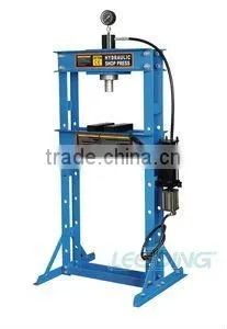 30Ton Hydraulic Pneumatic Shop Press With Gauge and Press Plates thumbnail-1