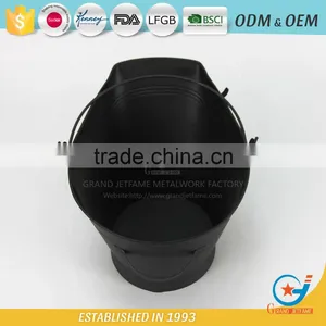 Iron Ash Bin Special Design Metal Ash High Quality Coal Bucket thumbnail-3