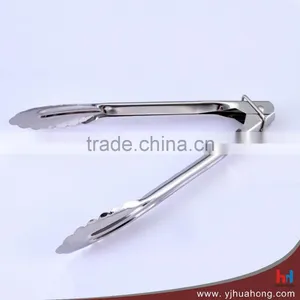 Mirror Full Stainless Steel BBQ Serving Food Tongs (HFT-SS01E) thumbnail-4