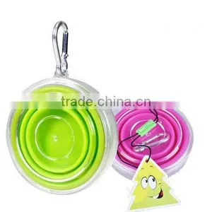 Silicone Folding Cup for Travel Camping thumbnail-3
