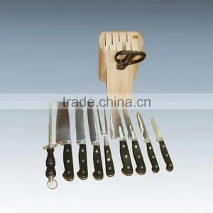 Kitchen Knife,11PCS KNIFE SET WITH WOODEN HOLDEN thumbnail-1