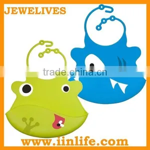 New Products on China Market Baby Soft Bib With Crumb Catcher thumbnail-1
