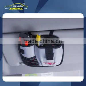 Classic Smart Car Sun Visor Organiser Storage Pen Card Items and Tidy Bag thumbnail-1