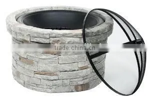 21 Inch Hot Sale MGO(magnesium) Round Outdoor Fire Pit thumbnail-2
