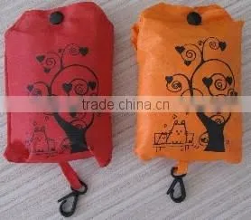 Cute Reusalbe New Promotional Folding Shopping Bag thumbnail-1