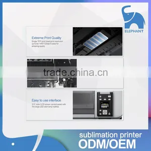 1.2m With TFP Printheads Dye Sublimation Photo Printer for Polyester thumbnail-3
