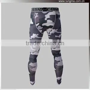 Compression Camo Flatlock Long Tights thumbnail-1