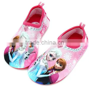 Girls Beautiful Catroon Aqua Shoes Cheap Stock thumbnail-1