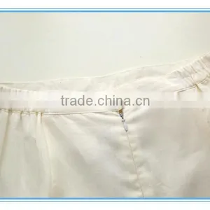 Ladies Formal Mesh Suits Embroidery White Elegant Blouse And Skirt Sets thumbnail-6