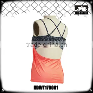New Womens Fitness Tank Top Custom Sexy Sports Bra & Vest thumbnail-4