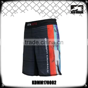 Mens Newest Polyester OEM Service Mma Shorts Wholesale and Retail thumbnail-5