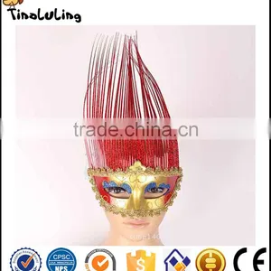 2017 Hot Sale New Design Shiny Halloween Party Adult Italian Venetian Face Masks thumbnail-2
