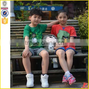 Hot Sale Wear Cute Pattern Cotton t Shirt for Kids thumbnail-1