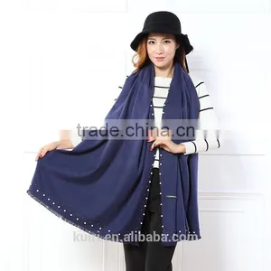 Womens Winter Cashmere Shawl Scarf Basic Long Warm Fashion Scarves & Wraps Lady Casual Pearl Wraps Scarves Woman thumbnail-6