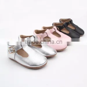 T-bar Baby Leather Mary Jane Baby Shoes thumbnail-2