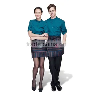 OEM Wholesales China Uniform Factory Modern Restaurant Hotel Staff Uniform thumbnail-4