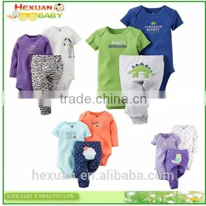 100% Cotton Organic Cotton Baby Rompers Wholesale Baby Clothes thumbnail-1