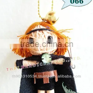Handmade Keychains Keyrings Voodoo Doll String Accessories Bag Gifts thumbnail-1