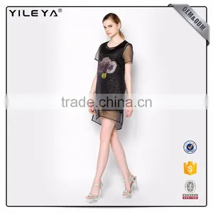 Customizable Colorful Pattern Homecoming Dresses Short thumbnail-1