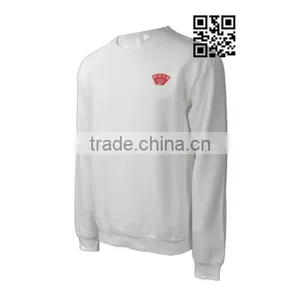White Color Private Label Hoodies Pull Over Jacket thumbnail-2