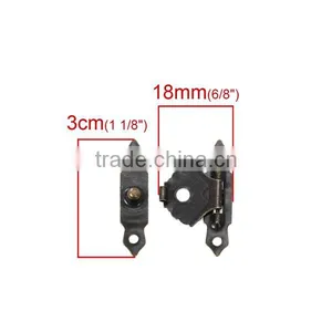 Iron Based Alloy Case Locks Antique Bronze 30mm x 7mm 29mm X18mm thumbnail-2