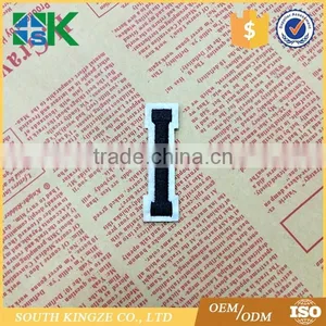 Black Letters A-Z Embroidered Motif Applique Iron On Patches Patch Sew Clothing thumbnail-4