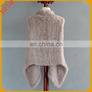 Hot Sale Fashion Fur Vest Rabbit Fur Coat thumbnail-2