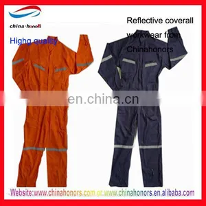 Orange Work Coveralls/reflective Safety Coverall thumbnail-1