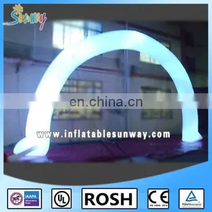 Commercial White With LED Light Inflatable Arch for Sale thumbnail-5
