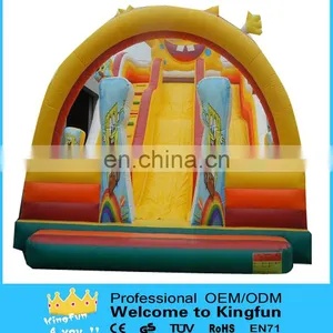 Popular Inflatable Sponge Carton Slide for Kids thumbnail-4