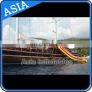 Inflatable Yacht Floating Water Slide By Freestyle Cruiser thumbnail-1