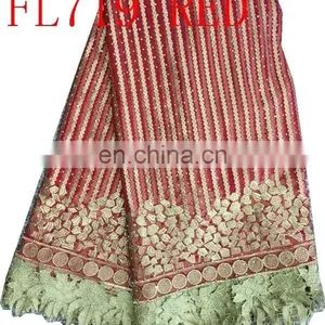 High Quality Swiss Voile Lace Fabric(FL719) African Wedding Lace Fabric thumbnail-2