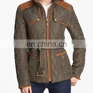 Wholesale Quilted Jackets - TRIUMPH UNION LEATHER JACKET FOR Women, thumbnail-1