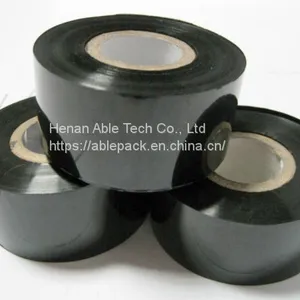 Black Hot Stamping Foil 30x100m to Print the Date Number on Paper , Plastic thumbnail-4