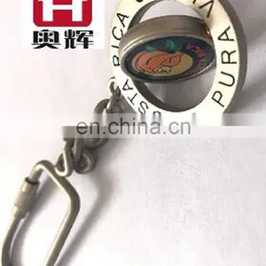 Custom Size Adjustable Mini Metal Keychain thumbnail-2