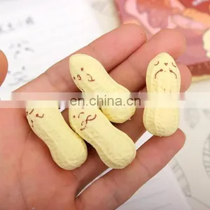 4 Pcs Peanut Eraser Very Cute Eraser for Student 3d Erasers For Kids thumbnail-3