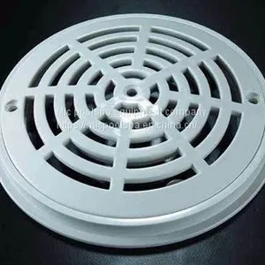 Round PVC Main Drain, Pool Drain, Pool Accessories, thumbnail-4