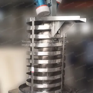 Cooling Vibratory Spiral Conveyor Lift Elevator , Vibrating Screw Conveyors thumbnail-1