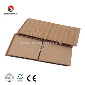 Wood Plastic Composite Exterior Wall Panel/2018 Best Seller thumbnail-1