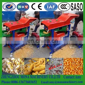Diesel Corn Peeling and Shelling Machine , Gasoline Corn Peeler and Thrsher Machine/corn Husk Peeling and Shelling Machine thumbnail-3