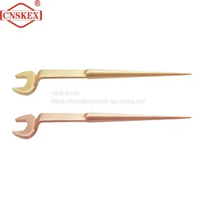High Quality Non-sparking Tools Wrench Construction Offset Type With Pin Al-cu 22mm thumbnail-1